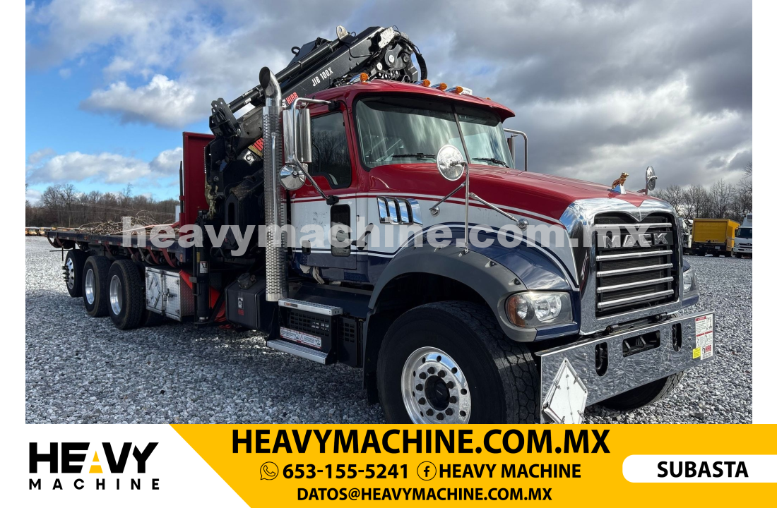 Grúa Articulada 2022 MACK MP7-395C