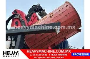 Grúa Articulada 2015 PETERBILT 365 CNG 6x4