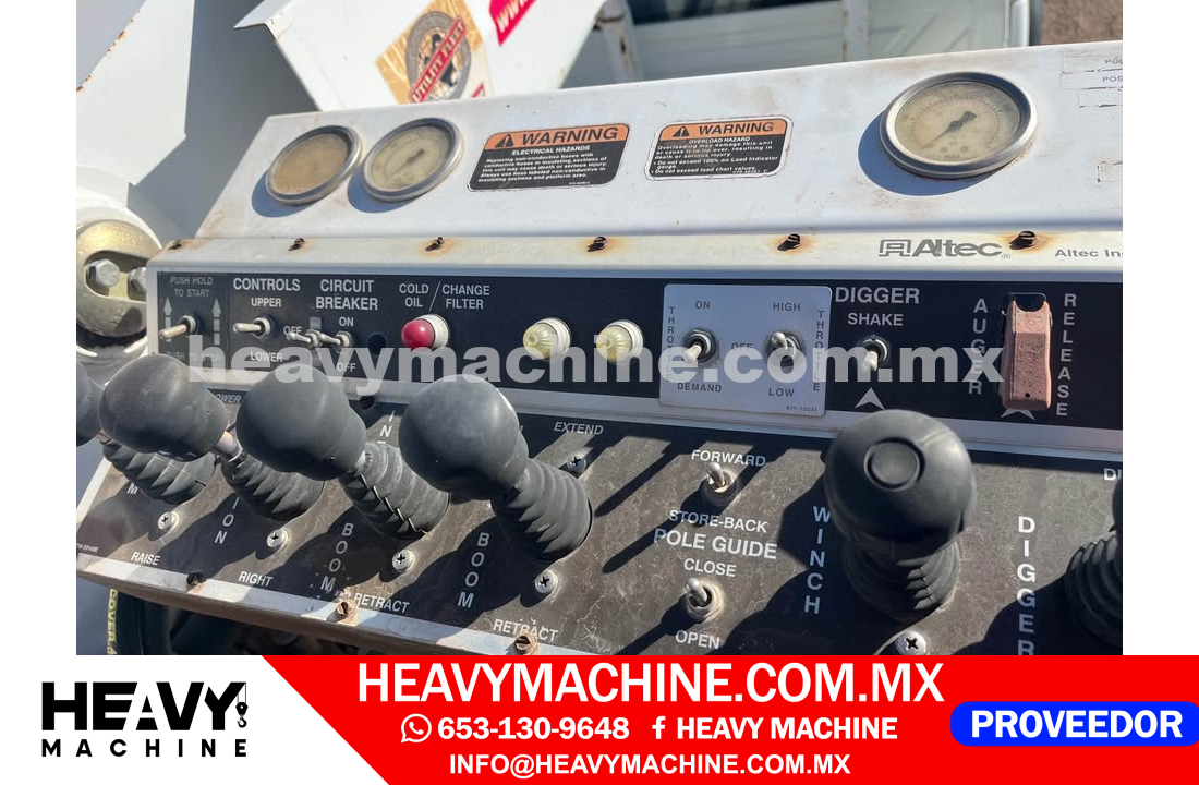 Grúa Broca 2005 INTERNATIONAL 7300