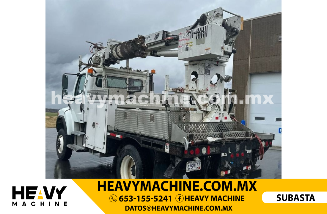 Grúa Broca 2008 Freightliner Business Class M2