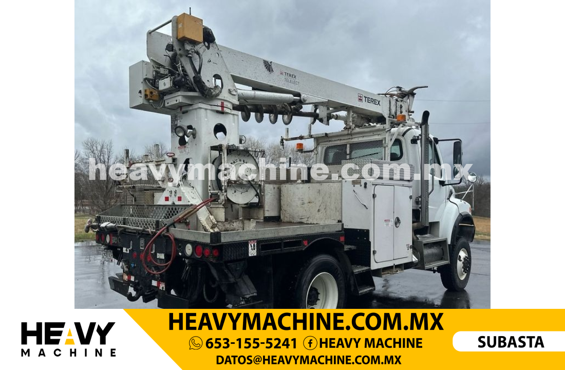 Grúa Broca 2008 Freightliner Business Class M2