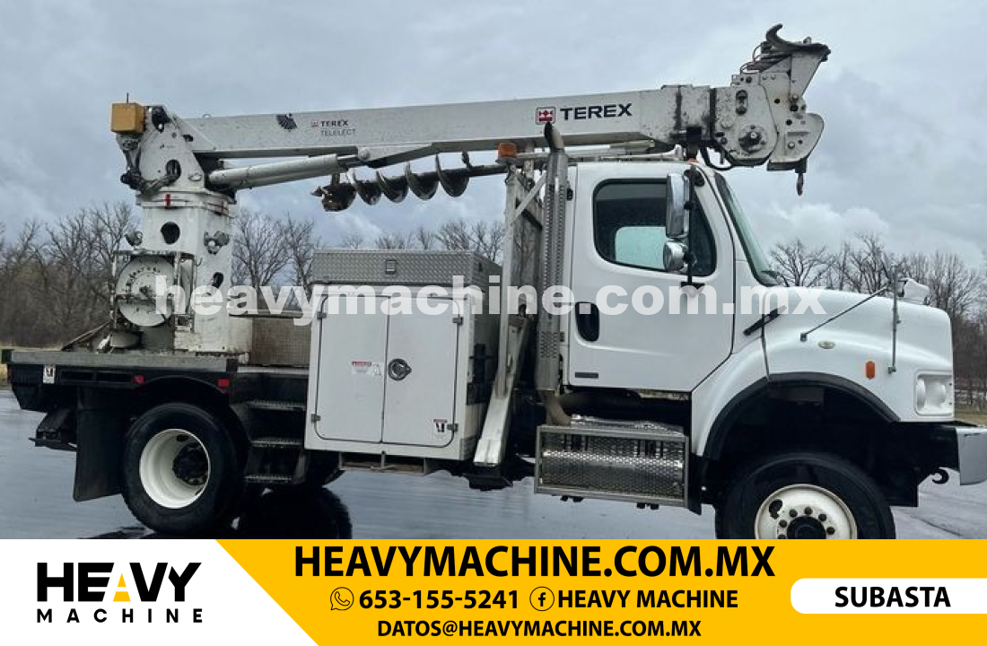 Grúa Broca 2008 Freightliner Business Class M2