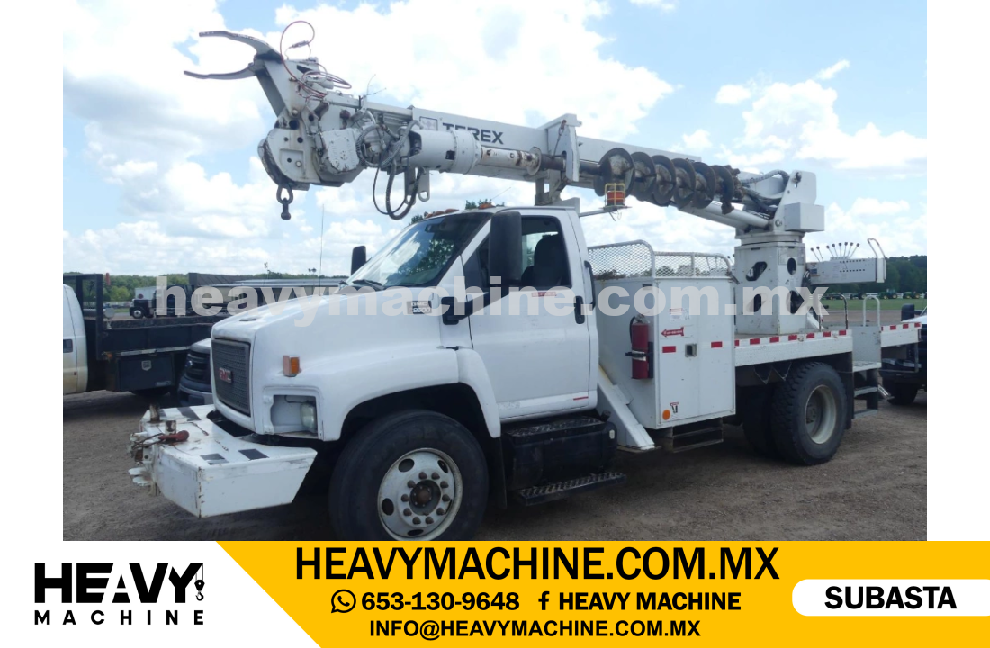 Grúa Broca 2008 GMC C8500