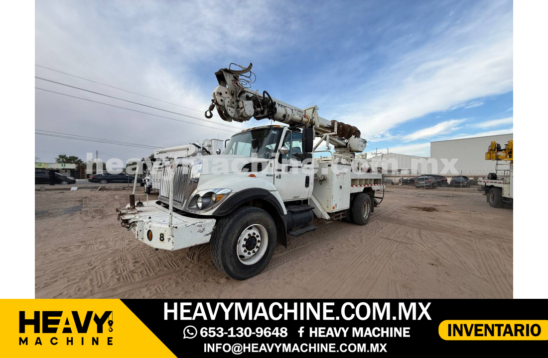 Grúa Broca 2009 INTERNATIONAL 7400