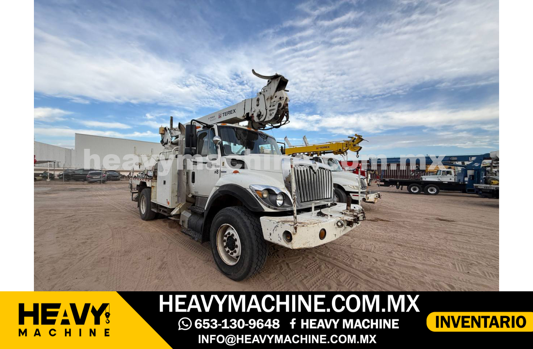 Grúa Broca 2009 INTERNATIONAL 7400