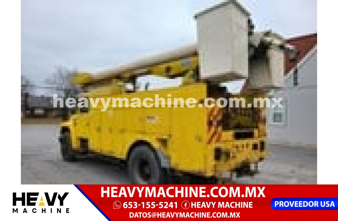 Grúa Canastilla 1986 International 1954D