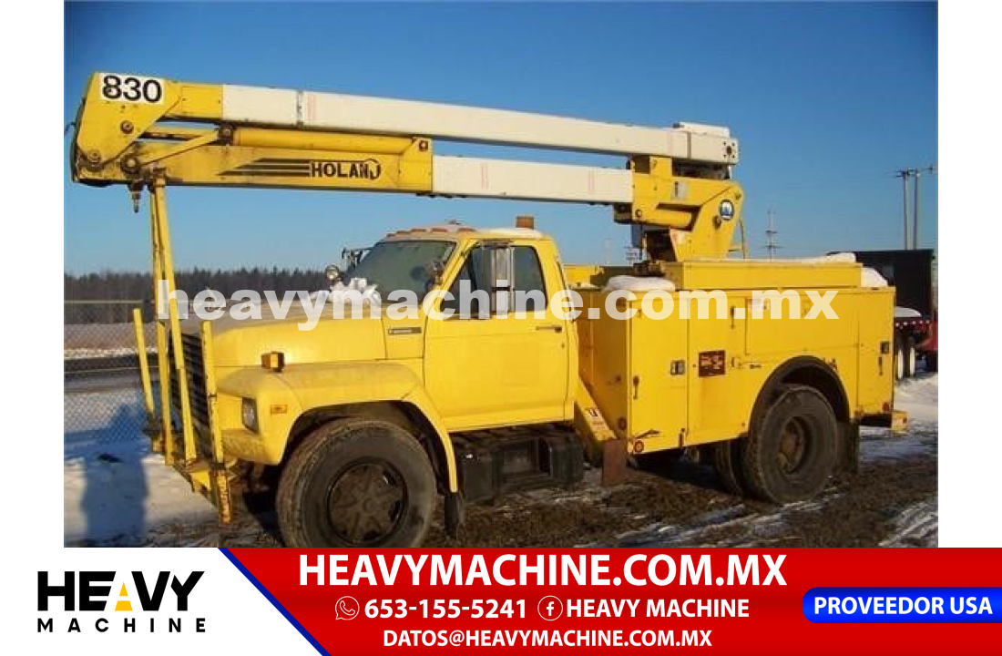 Grúa Canastilla 1997 Ford F800