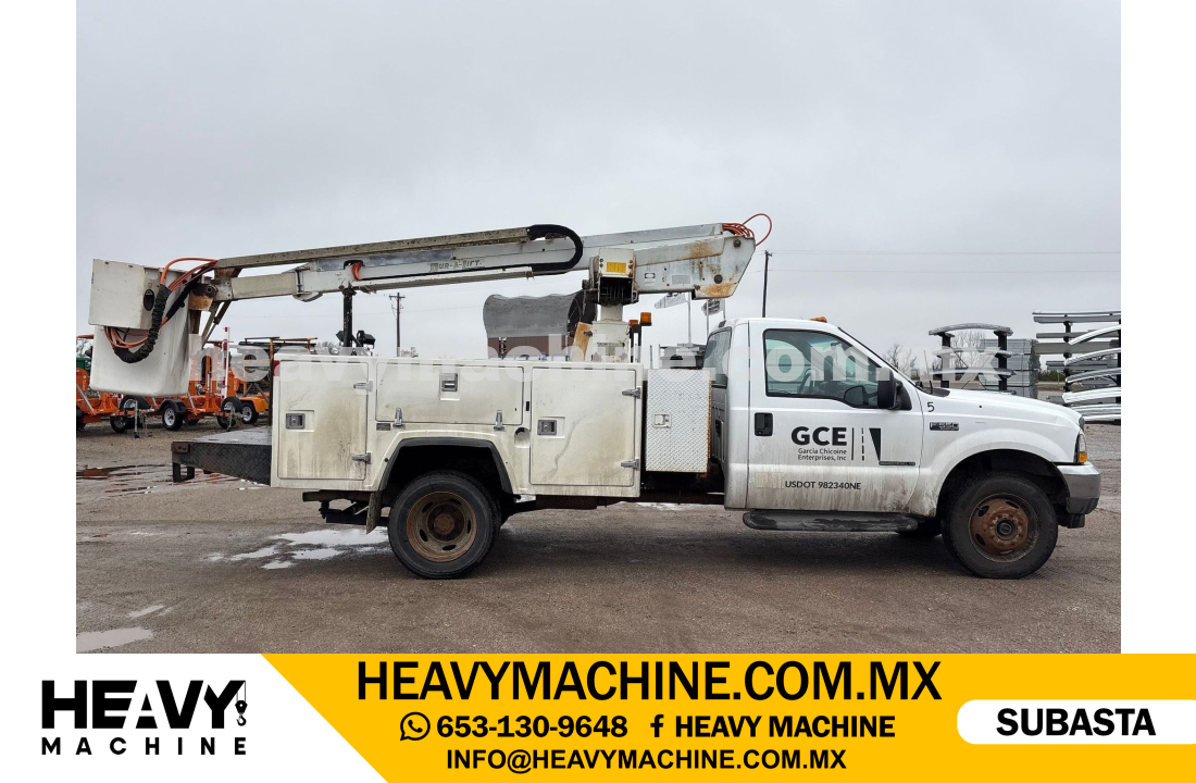 Grúa Canastilla 2003 FORD F550