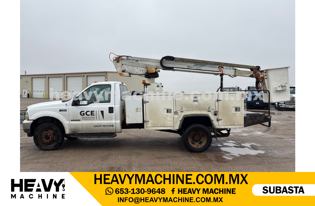 Grúa Canastilla 2003 FORD F550