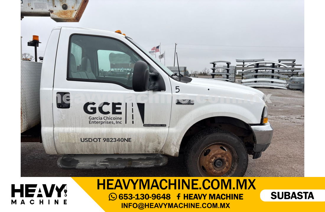 Grúa Canastilla 2003 FORD F550