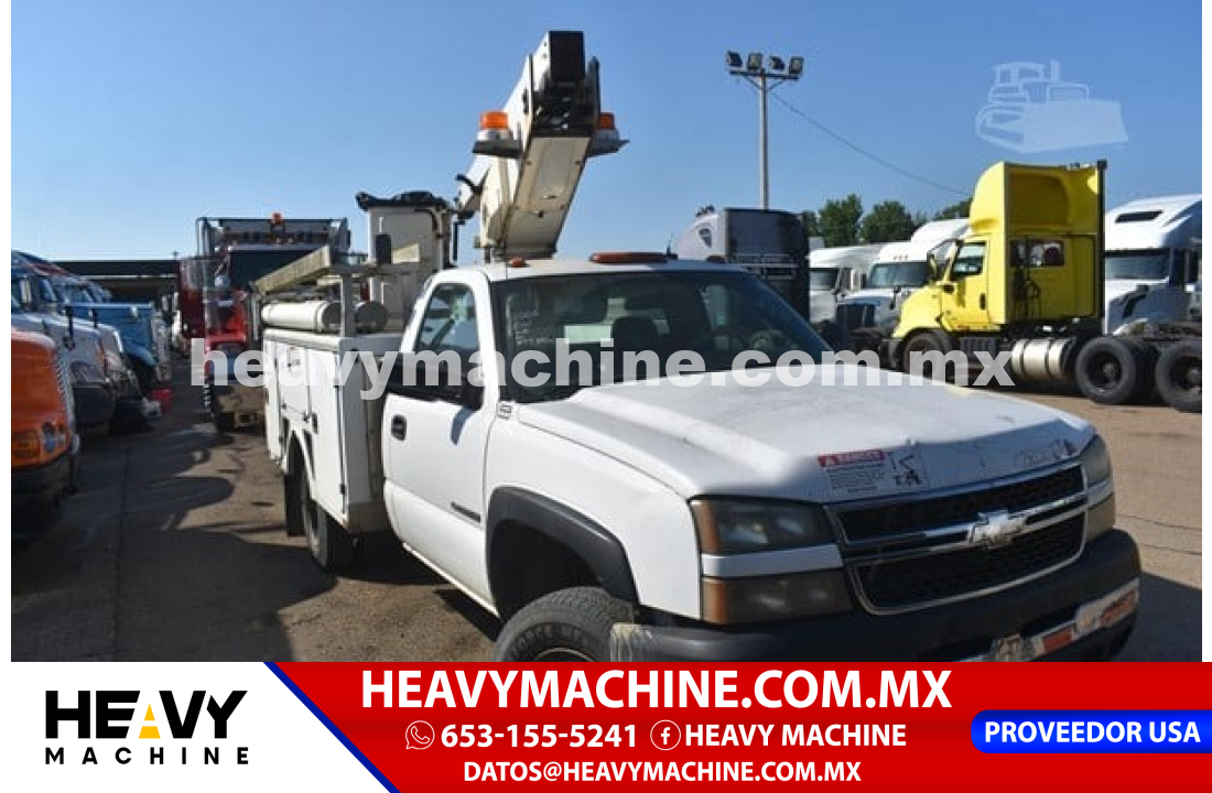 Grúa Canastilla 2005 Chevrolet 3500