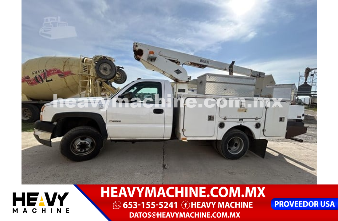 Grúa Canastilla 2005 Chevrolet 3500