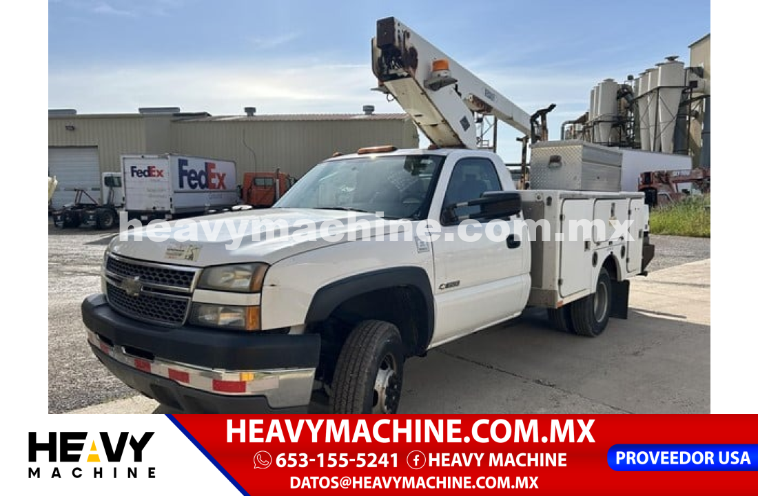 Grúa Canastilla 2005 Chevrolet 3500