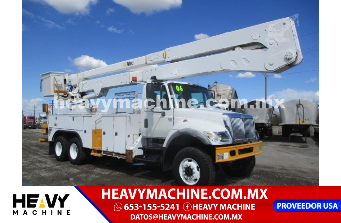 Grúa Canastilla 2006 International WORKSTAR 7400