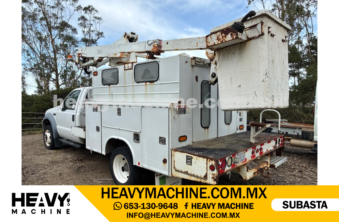 Grúa Canastilla 2007 FORD F-550 XL 4x2