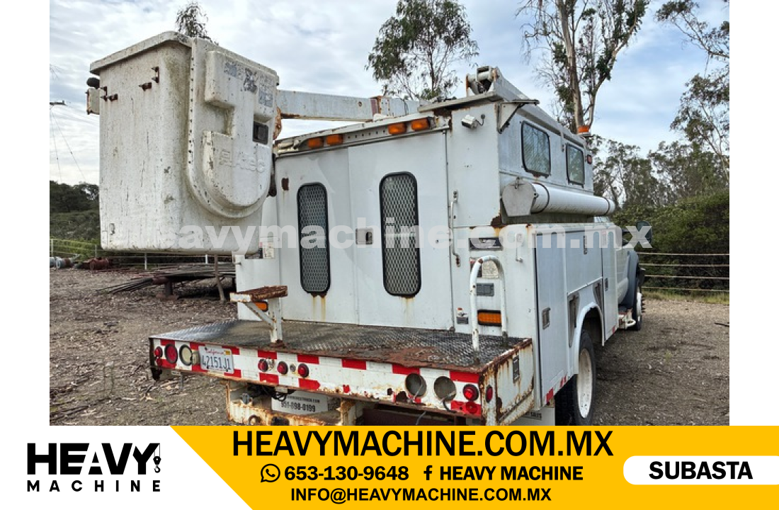 Grúa Canastilla 2007 FORD F-550 XL 4x2