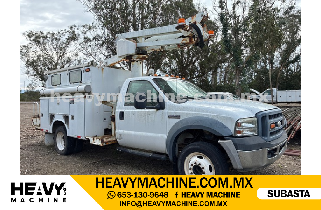 Grúa Canastilla 2007 FORD F-550 XL 4x2