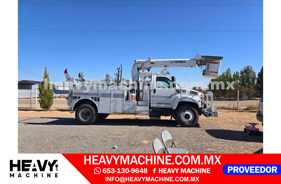 Grúa Canastilla 2008 GMC 8500