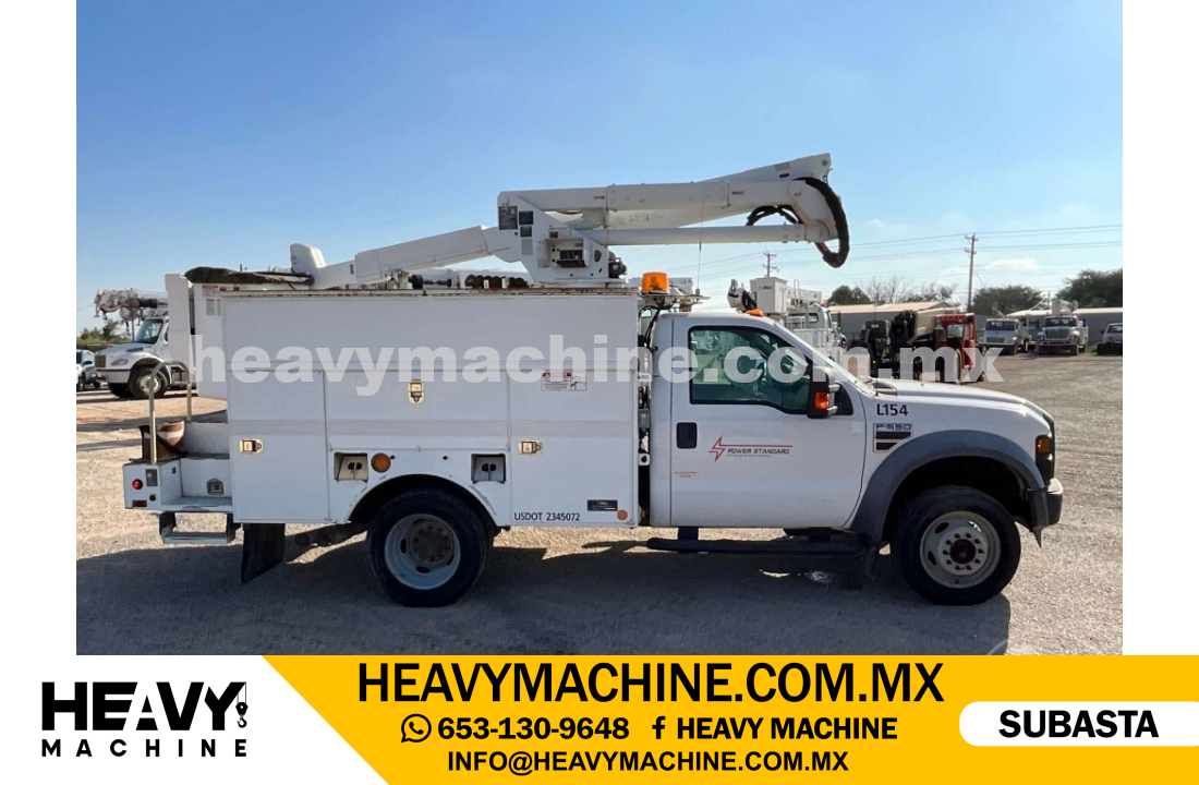 Grúa Canastilla 2009 FORD F-550 XL 4X4
