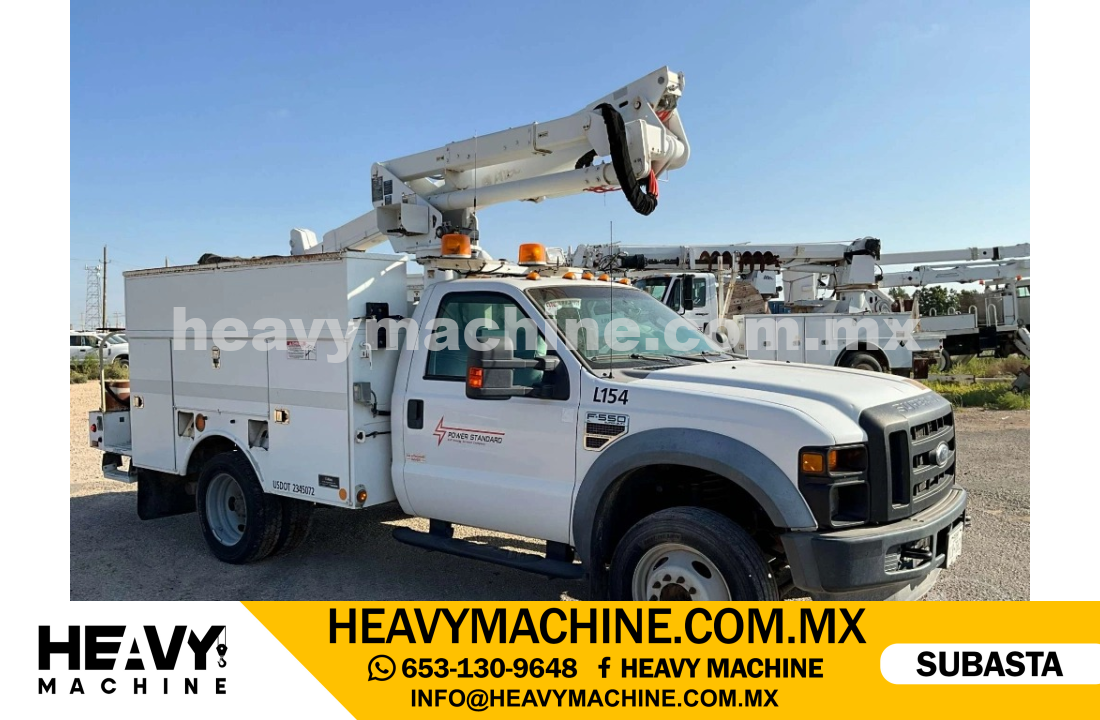 Grúa Canastilla 2009 FORD F-550 XL 4X4