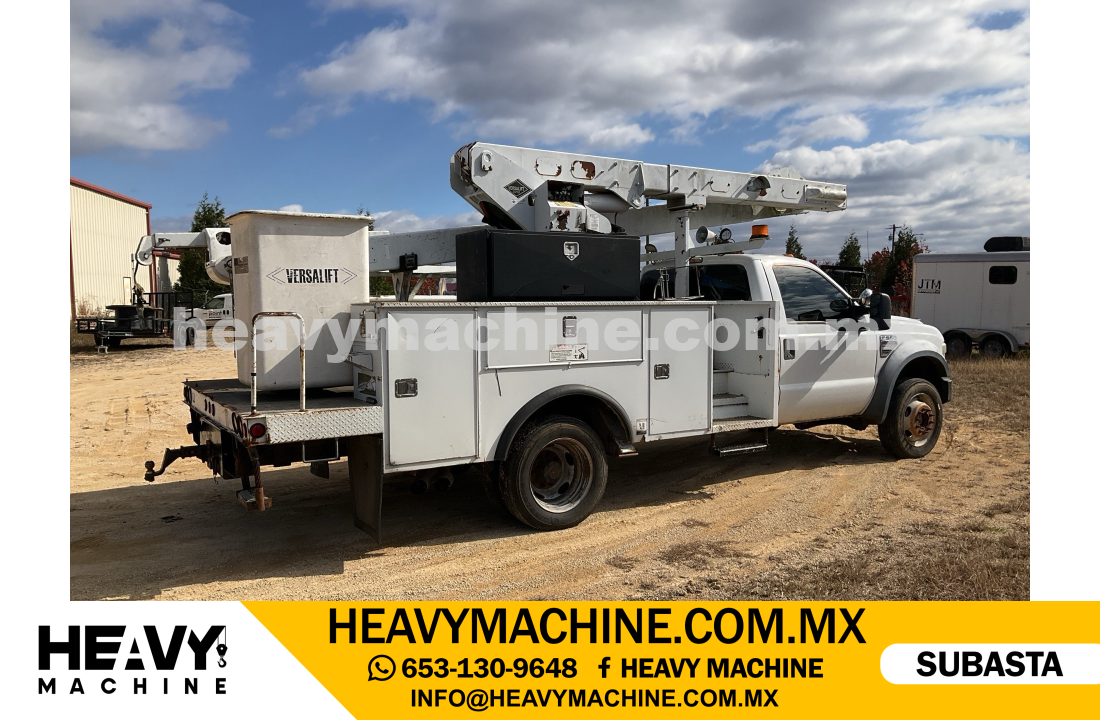 Grúa Canastilla 2009 FORD F-550 XL