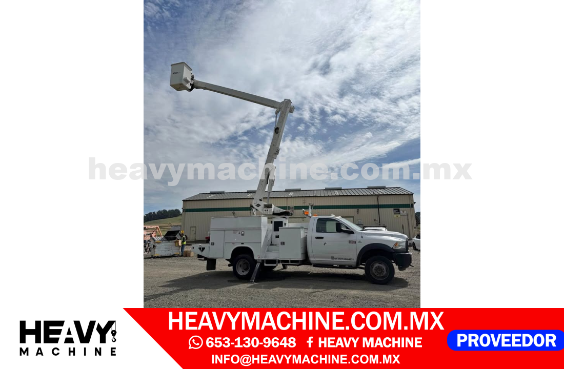 Grúa Canastilla 2012 DODGE 5500