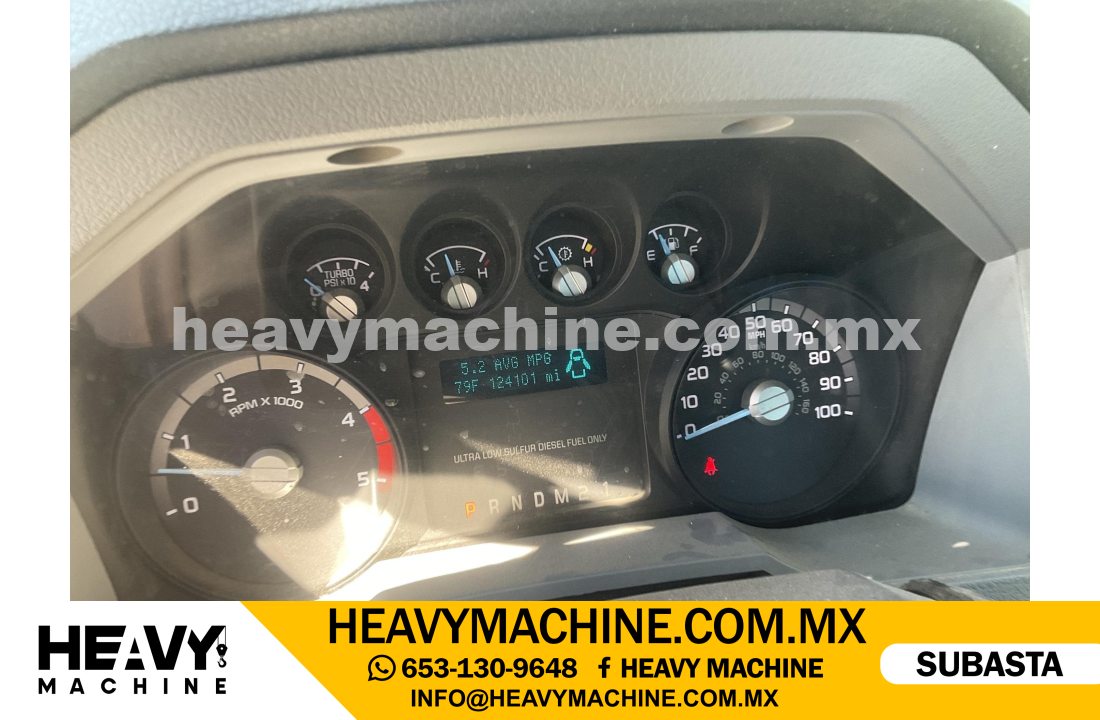 Grúa Canastilla 2013 FORD f-550