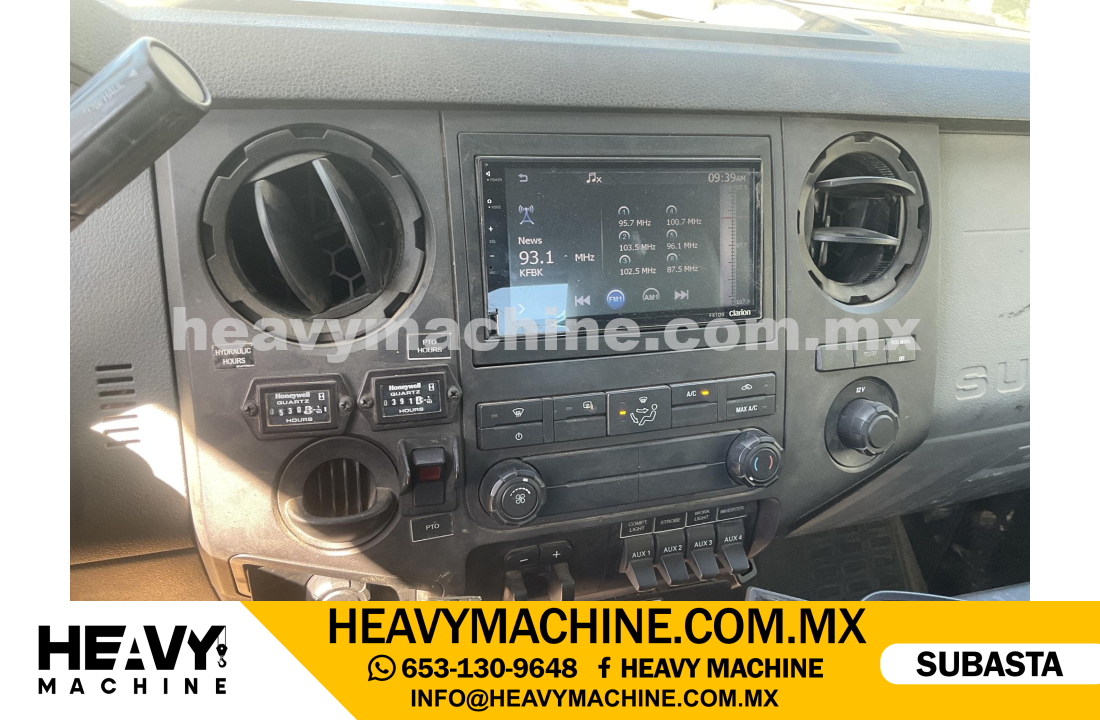 Grúa Canastilla 2013 FORD f-550