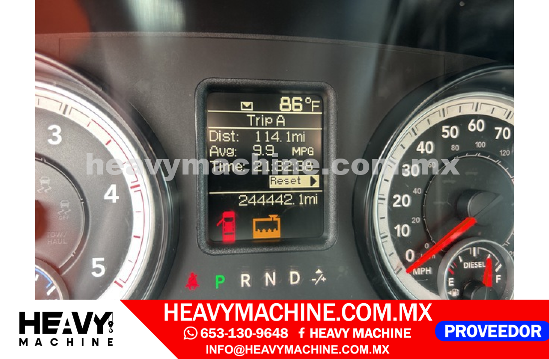 Grúa Canastilla 2013 RAM 4X2