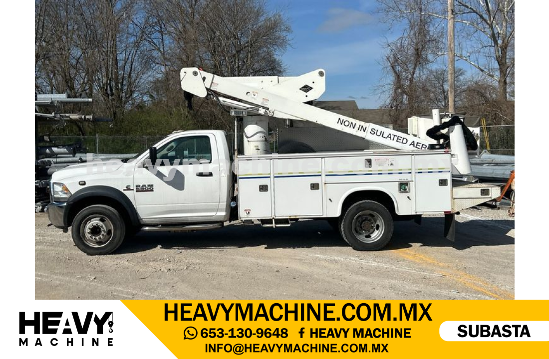 Grúa Canastilla 2013 RAM 5500