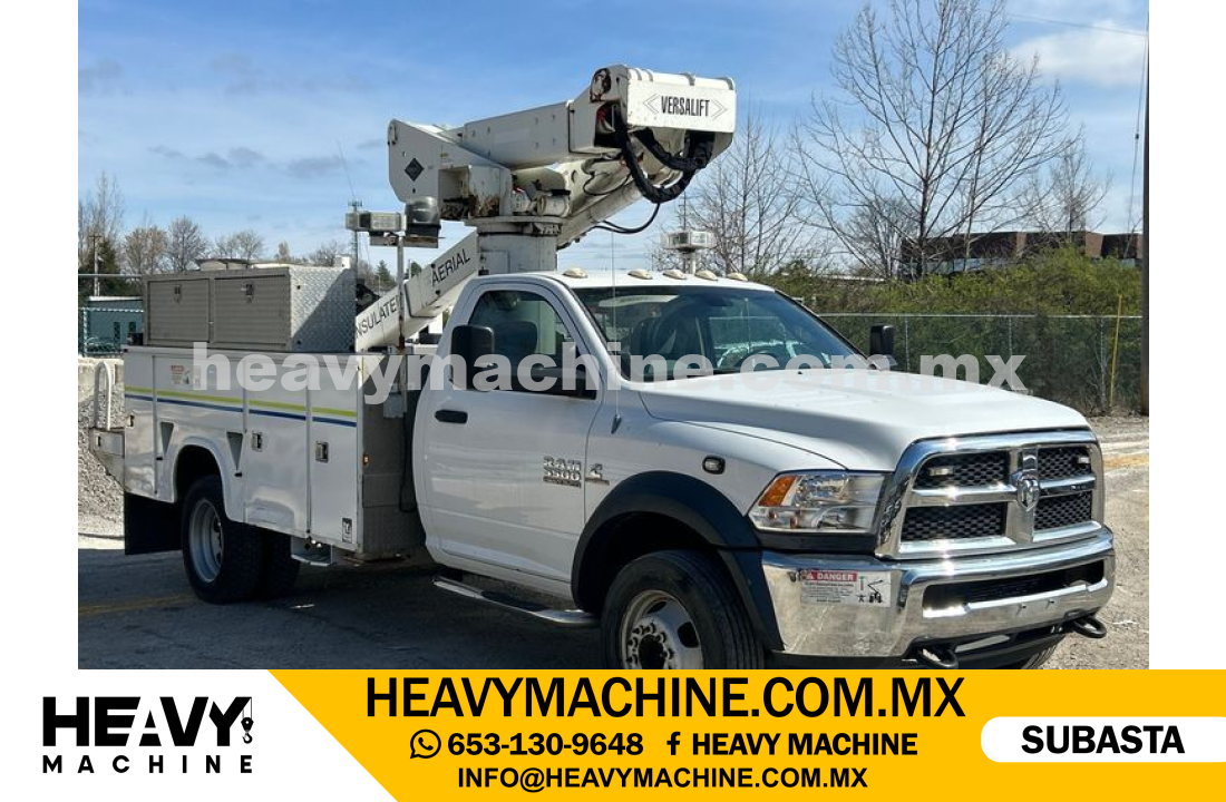 Grúa Canastilla 2013 RAM 5500