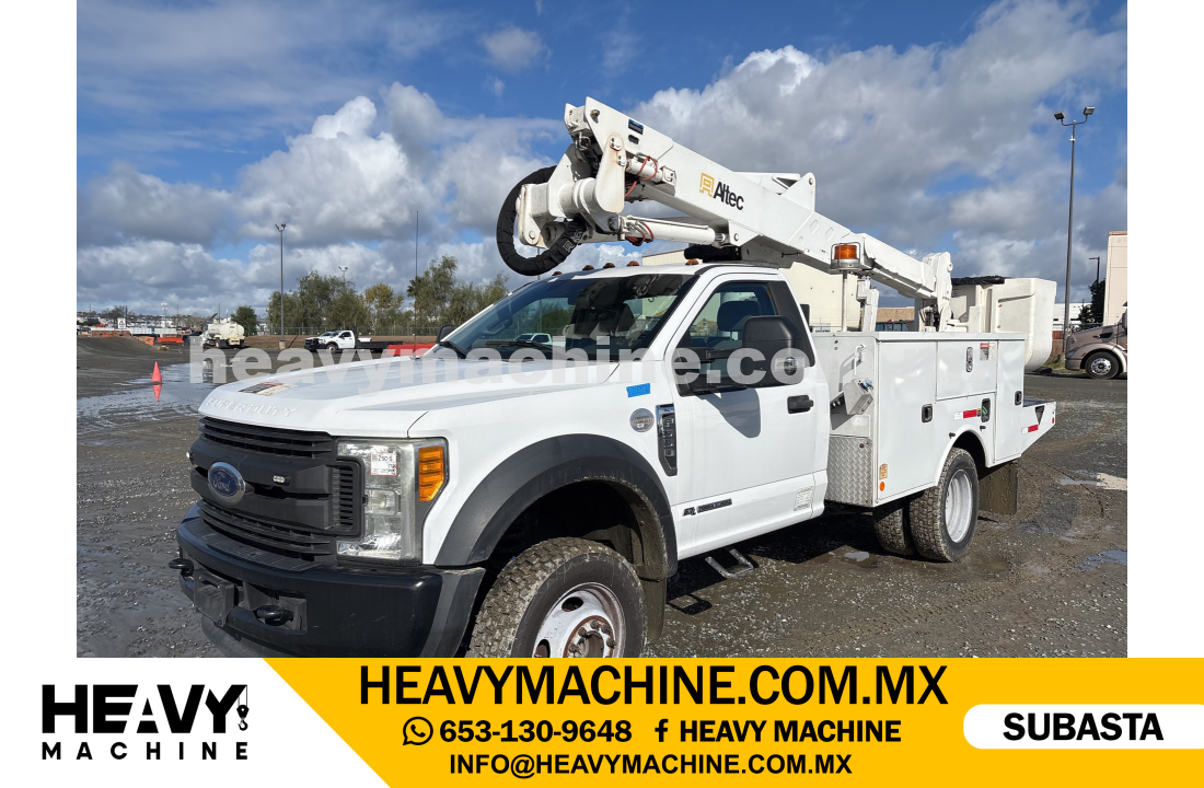 Grúa Canastilla 2017 FORD F-550 4x4