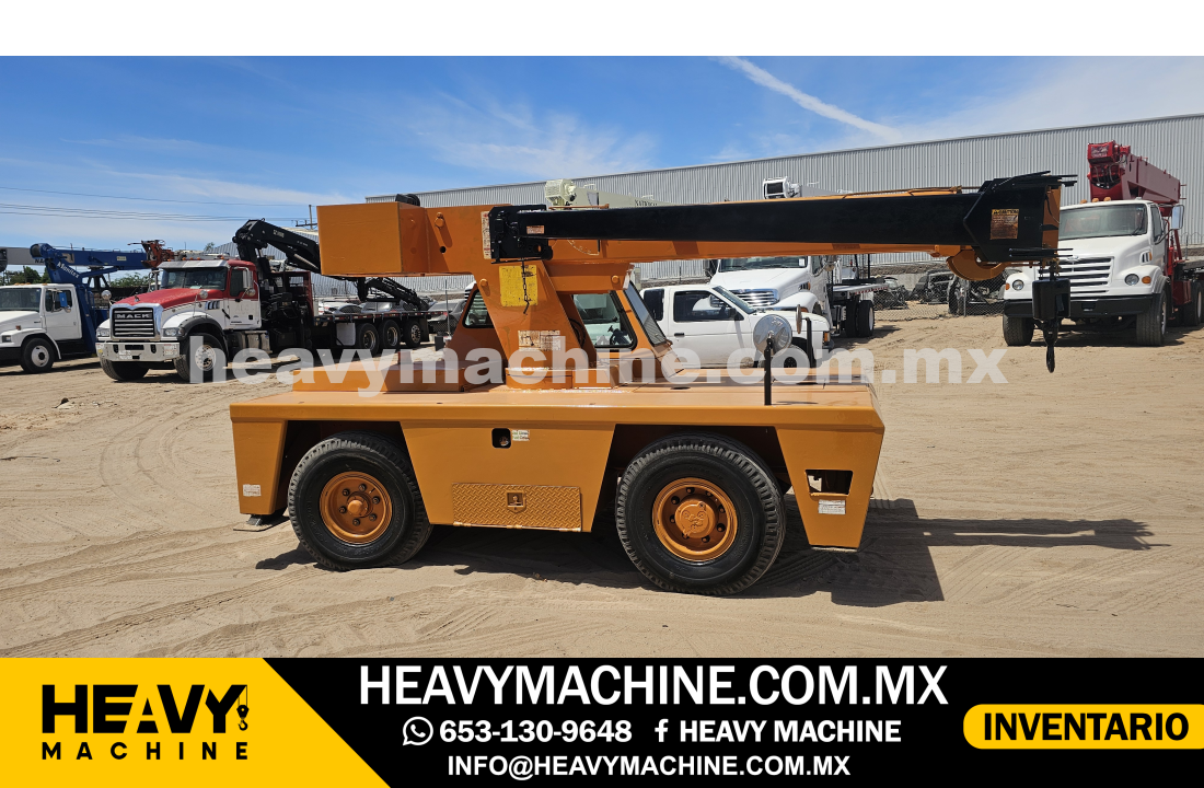 Grúa Pato 2000 BRODERSON IC802D