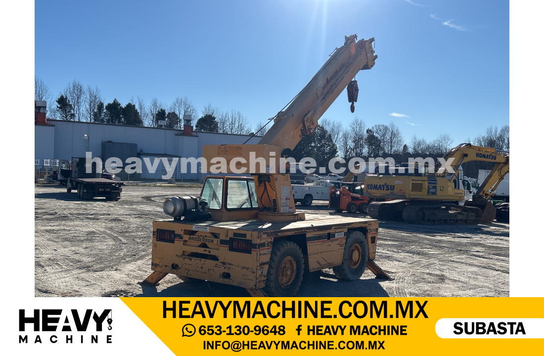 Grúa Pato 2008 BRODERSON IC-80-3G