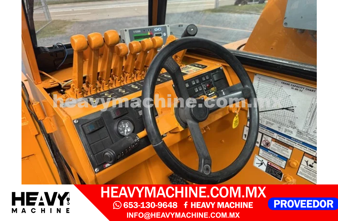 Grúa Pato 2012 BRODERSON IC80-3J