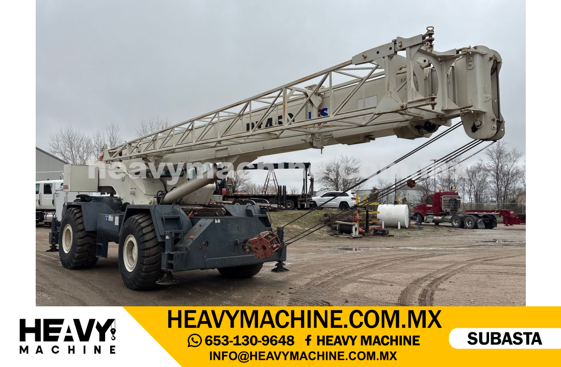 Grúa RT 1999 TEREX RT450