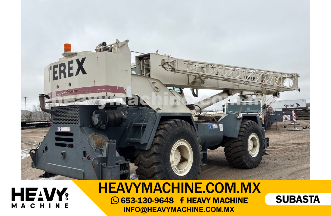 Grúa RT 1999 TEREX RT450