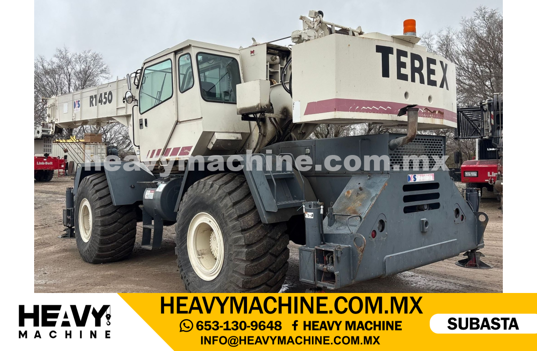 Grúa RT 1999 TEREX RT450