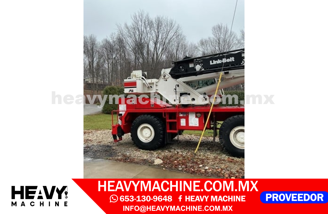 Grúa RT 2001 LINK-BELT RTC-8030