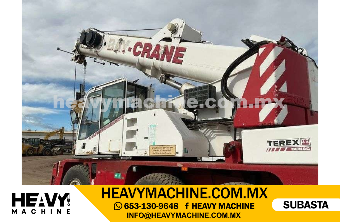 Grúa RT 2003 TEREX AC40-1