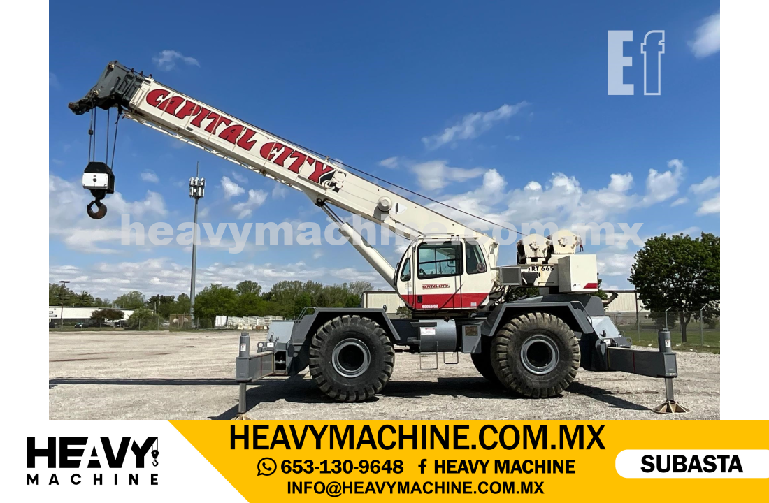 Grúa RT 2003 TEREX RT665