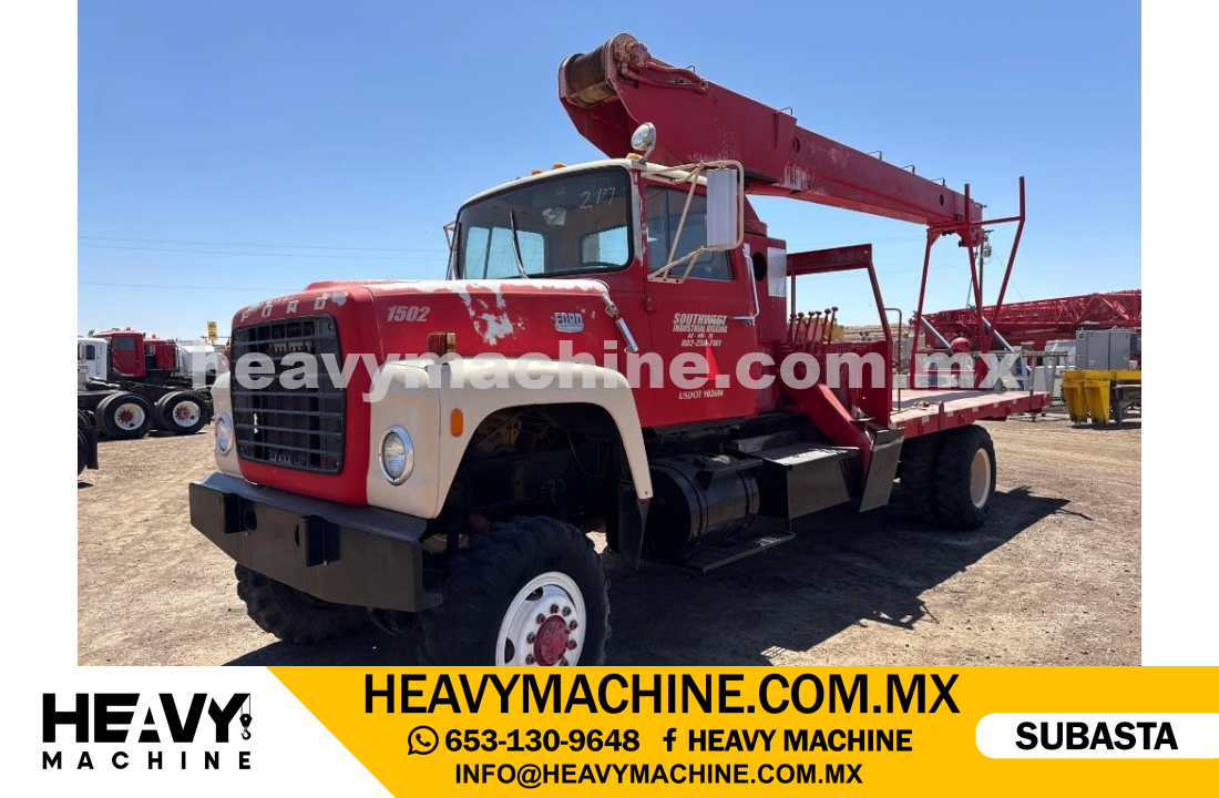 Grúa Titán 1980 FORD 8000