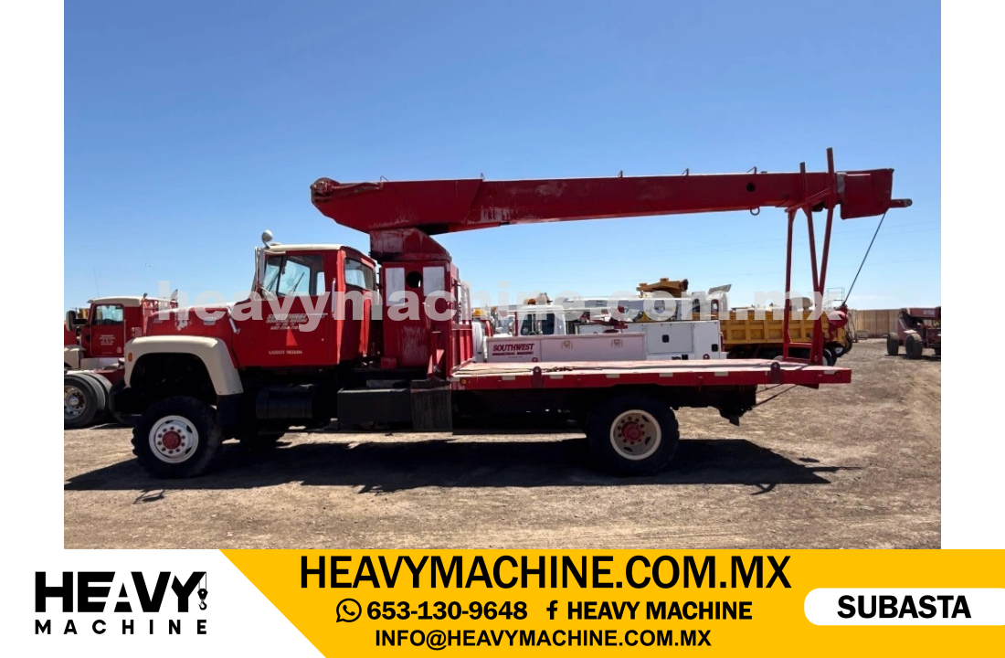 Grúa Titán 1980 FORD 8000
