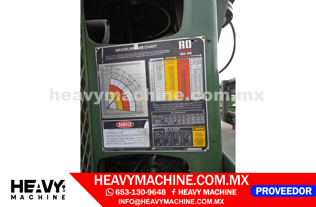 Grúa Titán 1982 FORD