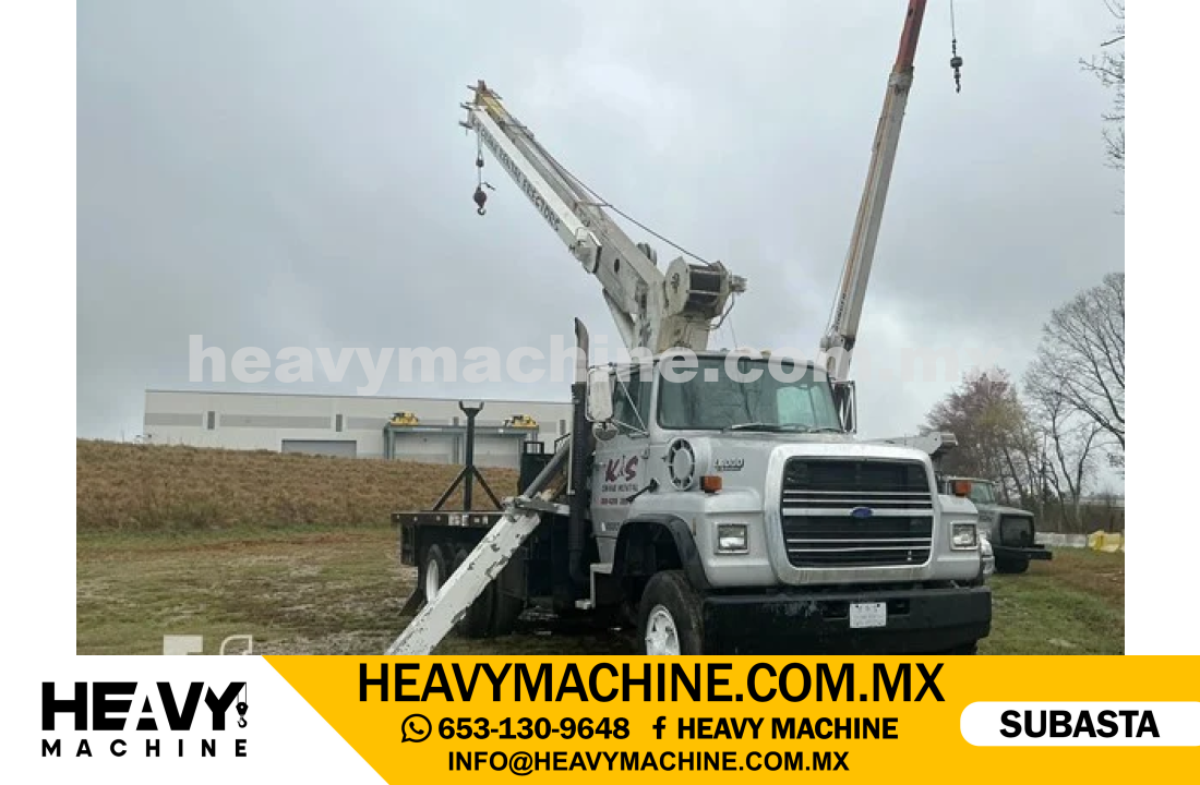 Grúa Titán 1987 FORD LNT8000