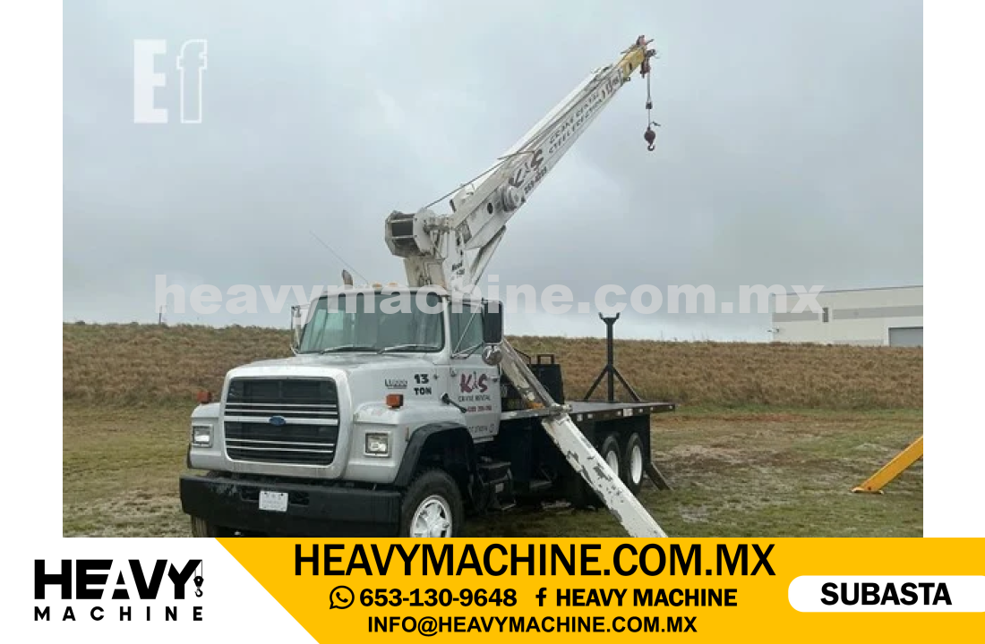 Grúa Titán 1987 FORD LNT8000