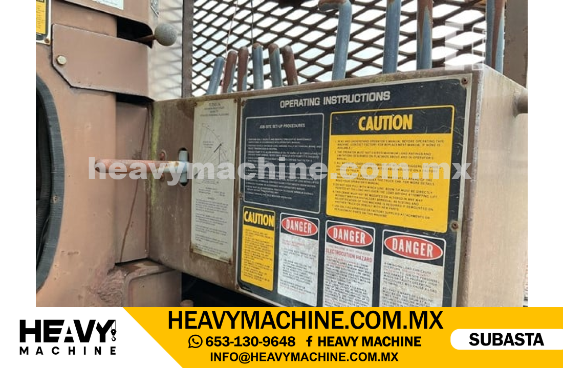 Grúa Titán 1987 GMC