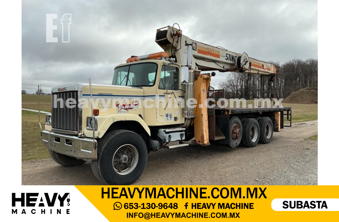 Grúa Titán 1987 GMC