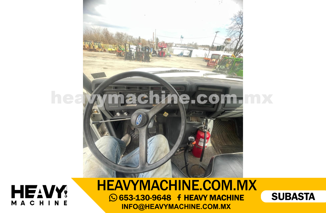 Grúa Titán 1988 FORD F-8000