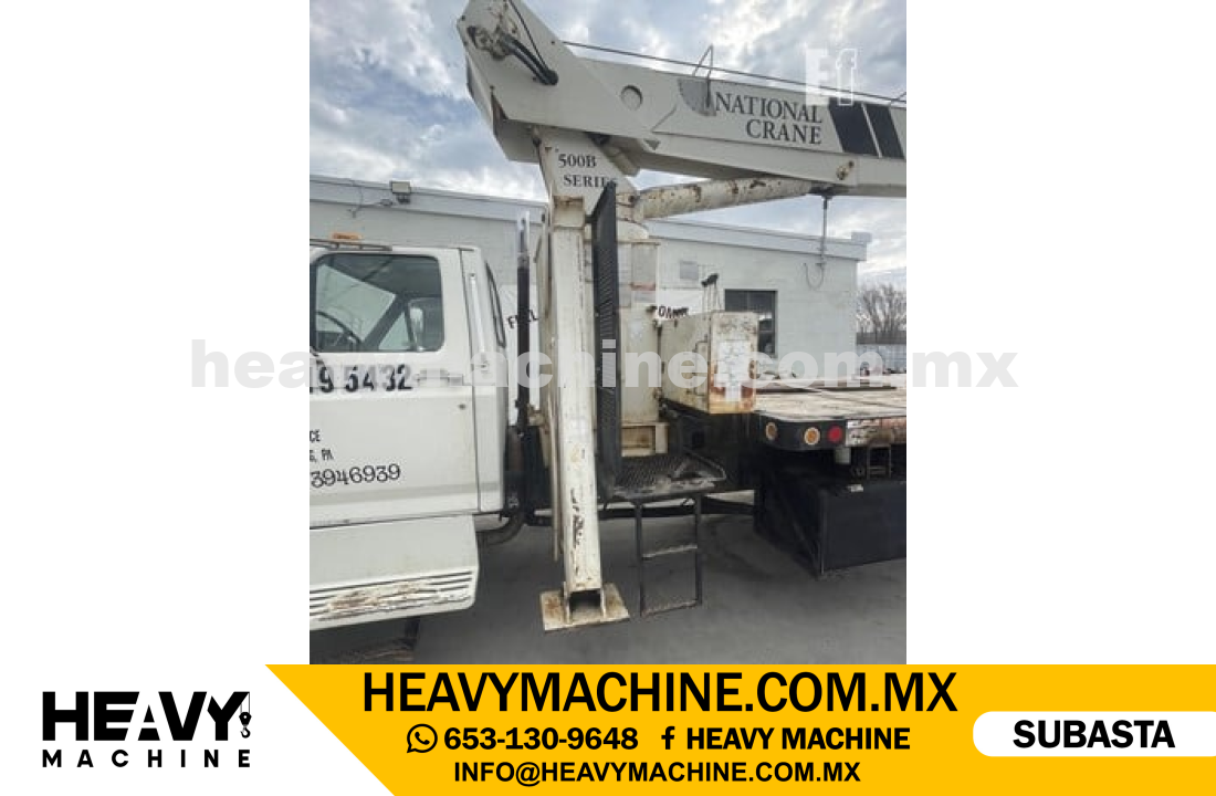 Grúa Titán 1988 FORD F-8000